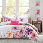 Comforter Set Vibrant Floral Design, Teen Bedding Girls Bedroom, Mathcing Sh. Fixed Price $99.99.