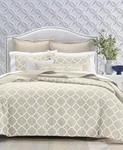 Charter Club Damask Inverted Geo King Piece Comforter Set Dove 300 Tc New. Fixed Price $59.99.