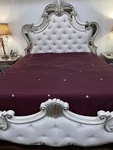 Custom Made King Comforter With Rhinestones. Fixed Price $149.99.