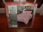 Nip Rizzy Home Marisa Coral Floral Full/queen Comforter Set 3PC. Fixed Price $93.99.