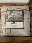 Hotel Collection Modern Plaid F/queen Comforter Only. Brand New!. Fixed Price $275.00.