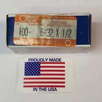6-32 1/2" Flat Head Socket Cap Screws Steel Black Oxide Qty 100 Blue Devil Usa. Fixed Price $12.80.