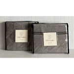 Noble Excellence Euro Bed Pillow Shams Covington Pattern 26X26 Brown Tweed Nip. Fixed Price $36.99.