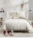 Jessica Simpson Whimsical Paisley Twin 3PC Comforter Set Girls Boho Kids. Fixed Price $55.99.
