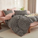 Wake Cloud - Floral Comforter Set, Cute Vintage Flower Cottagecore Aesthetic. Fixed Price $48.93.