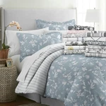 Reversible Pattern 3PC Duvet Cover Soft Easy Care With Shams By Kaycie Gray. Fixed Price $53.99.