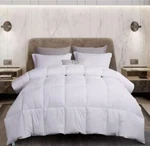 Martha Stewart Essentials White Reversible Down Alternative Full/queen Comforter. Fixed Price $63.00.