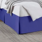 Elegant Queen Size Bed Skirt 14 Inch Drop Brushed Microfiber Pleated Hotel. Fixed Price $31.99.