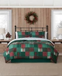 Holiday Patchwork 8-PC. Comforter Set. Fixed Price $75.00.