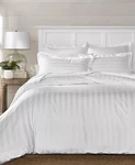 Charter Club 1.5" Stripe 550 Tc 100% Cotton 3-PC Comforter Set, King $340. Fixed Price $16.00.