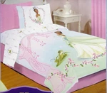New 4PC Disney Princess Tiana & The Frog Twin Comforter Sheet Bedding Set. Fixed Price $59.98.