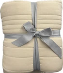 Better Homes & Gardens Tan Linen Quilt Full/queen 90" X 92". Fixed Price $49.99.
