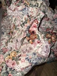 Vintage Ralph Lauren King Allison Comforter 100% Cotton Floral. Fixed Price $430.00.