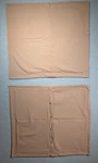 Vtg Ralph Lauren Set Of 2 Euro Square Pillow Sham Wool Tan W/ Buttons Usa Made. Fixed Price $89.99.