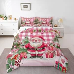 Feelyou Kids Christmas Theme Comforter Set Full Size Cute Santa Claus Bedding. Fixed Price $123.52.