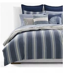Ralph Lauren Gavin 4P Queen Duvet Cover Sham Pillow Set. Fixed Price $299.95.