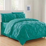 Elegant Luxury Softest Coziest 8-PIECE Bed-in-a-bag Comforter Set On. Fixed Price $68.97.
