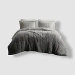 Intelligent Design Gray Leena Shaggy Long Fur Comforter Mini Set, Full/queen. Fixed Price $39.68.