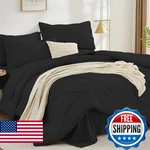 Fuanna 7 Pieces Queen Comforter Set All Season Bed In Bag Size Luxury. Fixed Price $78.95.