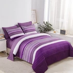Kakijumn 7 Piece Bed Bag Stripe Comforter Set King Size, White An. Fixed Price $80.74.
