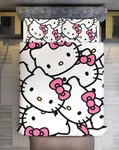 Realgem Microfiber Comforter Set 3D Printing Hello Kitty Unique Piece Bedding. Fixed Price $24.01.