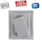 Mainstays Extra Soft Jersey Bed Sheet Set, Queen, Grey Heather, 4 Piece, Cotton. Fixed Price $34.99.