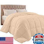 Utopia Bedding King Comforter Duvet Insert Quilted Pink Corner Tabs. Fixed Price $65.04.