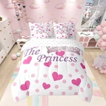 Manfei 7 Pieces The Crown Comforter Set Twin Fashion Princess Bedding. Fixed Price $140.53.