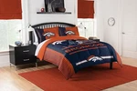 Northwest Nfl Denver Broncos Safety Printed Comforter Set, King. Fixed Price $104.99.