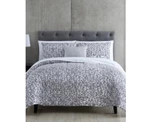 Hallmart Collectibles Maxson 12-PC. Reversible King Comforter Set, Gray/white. Fixed Price $95.99.