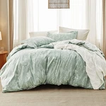 Bedsure Twin/twin Xl Comforter - Sage Green Set, 2 Pieces Cute Floral. Fixed Price $63.95.