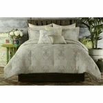Tracy Porter Poetic Wanderlust Gigi Damask Twin Duvet Set W/ Sham, Ivory. Fixed Price $35.00.