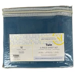 Sweet Home Collection 3-PIECE Sheet Set Twin Slate 1800 Thread Soft Luxury. Fixed Price $23.49.
