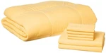 Sweet Home Collection 7 Piece Comforter Set Bag Solid Color All Season Soft Down. Fixed Price $69.19.