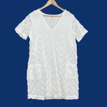 Anthropologie Porridge Boho Chic Chevron Chenille Dress Size Pockets Coastal. Fixed Price $24.99.