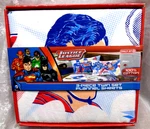 2013 Dc Comics Jay Franco Justice League 100% Cotton Flannel Sheet Set Twin. Fixed Price $49.99.