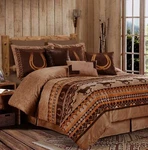 Chezmoi Collection 7-PIECE Southwestern Wild Horses Comforter Set, Russet Brown. Fixed Price $91.99.