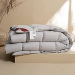 Airluck Luxury Feather Down Comforter Fluffy Duvet Queen Size Frost Gray. Fixed Price $55.24.
