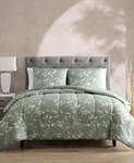 Hallmart Collectibles Green Wallis Reversible Full/queen Comforter Only. Fixed Price $33.20.