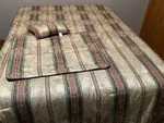 Croscill Dover Manor Townhouse Queen Comforter 1 Pillow Sham & Throw. Fixed Price $139.00.