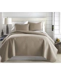 Southshore Fine Linens Oversized Lightweight Full / Queen Taupe Quilt Set. Fixed Price $35.20.