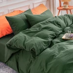 Nexhome Pro Duvet Cover Set 100% Full (80"X90"), Forest Green (no Comforter). Fixed Price $67.90.