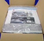 Mainstays Blue Striped Coordinated Bedding Set Full. Fixed Price $44.95.