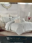 Waterford Forli Luxury Fine Linens Queen Comforter Set 4PC Sage/ Mint. Fixed Price $349.95.