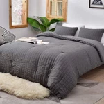 Avelom Seersucker Twin/twin Xl Comforter Set (68X90 Inches), 2 Pieces - 100% .... Fixed Price $46.63.