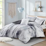 Intelligent Design Duvet Cover Set For Kids, Microfiber Full/queen, Charcoal. Fixed Price $87.31.