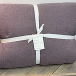 Pottery Barn Belgian Flax Linen Comforter, Full/queen Fig. Fixed Price $229.00.
