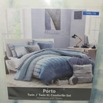 New Koolaburra By Ugg Porto Comforter Set With Sham Twin / Xl Blue Citadel. Fixed Price $88.88.