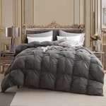 1200TC Duck Down Comforter Grey All Season Queen Size 100%COTTON Fabric Duvet. Fixed Price $99.99.