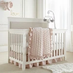 Heritage Blush Velvet Baby Bedding Set - Levtex. Fixed Price $139.99.
